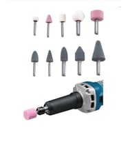 Premium 10 Parça Hobi Gravür Taşlama Ucu Mini Metal Ahşap Oyma Seti Parlatma Zımparalama Fırçalama (Çok Renkli)