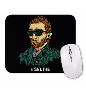 Van Gogh Master Of The Selfie Mouse Pad