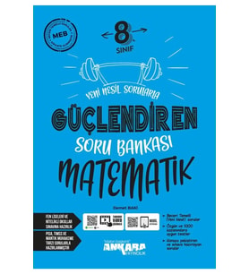 Ankara Yayıncılık Ankara 8.sınıf Lgs Güçlendiren Matematik Soru Bankası (Çok Renkli)