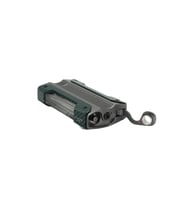 Quantoro Tek Torch Pürmüz Yeşil Karbon Desenli Metal Puro Çakmağı - TRZ1210