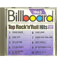(Müzik CD sidir Plak Değildir) CD Bilboard 1963 Top Rock 'n' Roll Hits CD