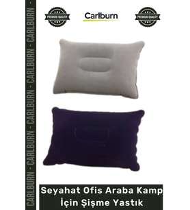 #Yastık Ortopedik Boyun Destekli Yumuşak Ergonomik Seyahat Ofis Araba Kamp İçin Şişme Yastık