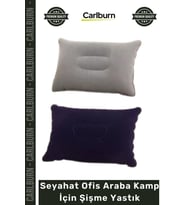 #Yastık Ortopedik Boyun Destekli Yumuşak Ergonomik Seyahat Ofis Araba Kamp İçin Şişme Yastık