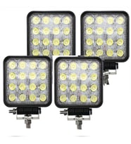 4 Adet 16 Ledli Off Road Çalışma ve Sis Lambası 48Watt 12 & 24 Vo N11.366