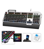 QUADRO TRON X100 Q Türkçe USB RGB Mekanik Gaming Klavye