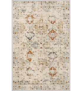 Eliana Home Baskılı, Yıkanabilir Kaymaz Taban Salon Halısı LNA1012 100x150 cm (Bej)