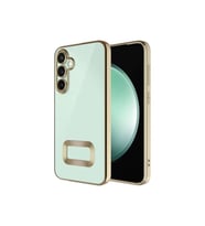 Samsung Galaxy S24 Uyumlu Kılıf Kamera Korumalı Logo Gösteren Zore Omega Kapak