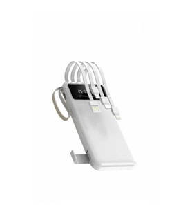 Mey İthalat® Powerbank Şarj Cihazı 4 Çıkışlı 20.000 MAH Powerbank Taşınabilir Çoklu Giriş