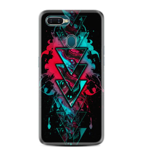 Oppo A5S A15 A16 A54 A55 A73 A74 Kılıf Desemli Silikon Down 1719