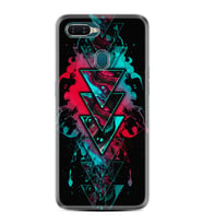 Oppo A5S A15 A16 A54 A55 A73 A74 Kılıf Desemli Silikon Down 1719