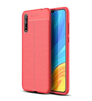 Huawei P Smart S Kılıf Auto Fus Kapak - Kırmızı