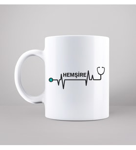 Hemşire Tasarımlı Kupa