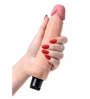 Et Dokulu Realistik Vibratör 20,5CM (Ten)