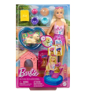 Barbie Köpekçikle Havuz Partisi Oyun Seti JBF35