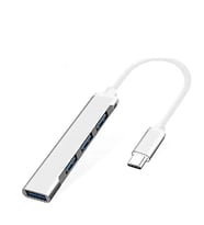 Inca IUSB-04T Type-C Grişli 4Port Usb Hub 3X2.0 USB Çıkış 3.0 USB Çıkış 5 Gbps