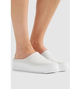Nike Air Force 1 Lover XX Leather Sneaker Kadın Hakiki Deri Terlik Kırık Beyaz