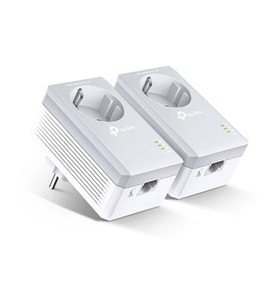 Tp-Lınk Tl-Pa4010p Kıt Av600 Powerline Adapter With Ac Pass Through