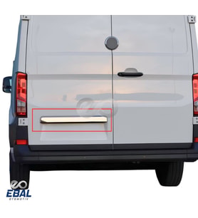 VW Crafter Krom Bagaj Çıtası 2018 ve üzeri Paslanmaz Çelik