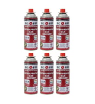 Big Fire Power 227gr Valfli Gaz Kartuşu Altılı Set