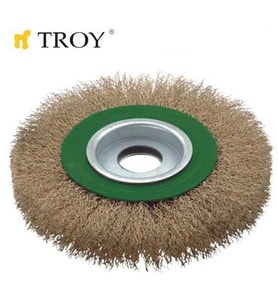 TROY 27704-178 Saçaklı Daire Fırça (178mm) (Çok Renkli)
