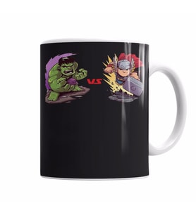 HULCK VE THOR Kupa Bardak Porselen