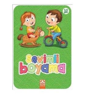Sevimli Boyama (Yeşil)