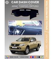 MITSUBISHI L200 (2015-2021) Torpido Örtüsü Ön Göğüs Koruma Araca Özel Tam Uyum Kaymaz