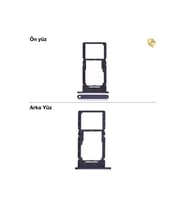 Samsung Galaxy A25 Sim İç Yuvası Çiftli Çiftli sim yuvası ikili sim tepsisi çiftli sim aparatı dual sim çekmecesi