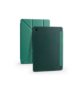 Samsung Galaxy Tab A7 10.4 T500 2020 Uyumlu Kılıf Zore Tri Folding Kalem Bölmeli Standlı Kılıf