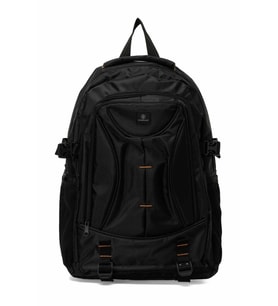 Lumberjack FROG JRSRT Büyük Boy Unisex Sırt Çantası Laptop Bölmeli (Siyah)