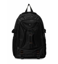 Lumberjack FROG JRSRT Büyük Boy Unisex Sırt Çantası Laptop Bölmeli (Siyah)