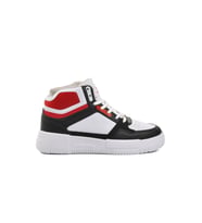 Walkway Berry Hi Beyaz-Siyah-Kırmızı Bağcıklı Unisex Hi Sneaker