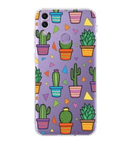 PrintiFy Honor 8C ile Uyumlu Water Color 4  Kamera Korumalı Şeffaf  Kılıf