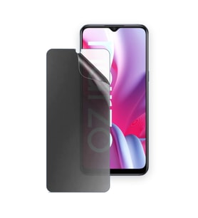 SChitec Realme Narzo 20A Uyumlu Ön Yüzey Hayalet Privacy Hidrojel Ekran Koruyucu