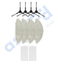 VİOMİ V5 – V5 PRO – ALPHA 2 PRO Uyumlu 4 Yan Fırça 2 Filtre 4 Mop PKT-iasgf0001023