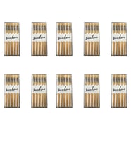 Desenli Yıkanabilir Kore Japon Çin Bambu Chopsticks Yemek Çubuğu - 24 Cm. - 5 Çiftlik 10 Paket