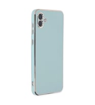 Samsung Galaxy A04 Kılıf Volet Silikon - Açık Yeşil