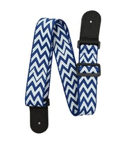 DMX Guitars Chevron Mavi Gitar Askısı