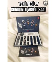 Yeni Nesil Akıllı Saat 2024 Model Uyku Takibi Bluetooth Bağlantılı
