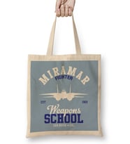 Top Gun Miramar Weapons School Bez Çanta Uzun Saplı