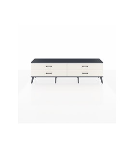 Arges TV Ünitesi 4 Çekmeceli  176x30x51 Çam-Antrasit/Aytaşı
