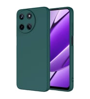 Realme 11 4G Uyumlu Kılıf Zore Mara Lansman Kapak (Koyu Yeşil)
