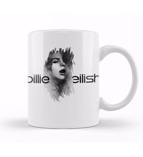 Billie  Eilish     Kupa Bardak Porselen