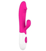 Fastieshop G-Spot Tavşan Vibratör (Beyaz-Pembe)