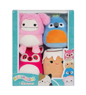 Squishmallows Micromallows 4'lü Figür Paketi MM0006