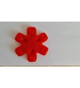 3D Baskı Ödül Mamalı Köpek ve Kedi Zeka Oyuncağı Akıllı Ödül Puzzle Kırmızı
