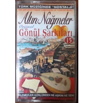 (Plak Değildir KASET tir) Altın Nağmeler Orjinal Gönül Şarkıları Açılmamış Jelatininde Kaset
