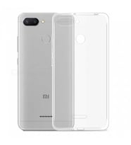 Xiaomi Redmi 6 Kılıf Şeffaf Silikon Hibrit Case (Renksiz)