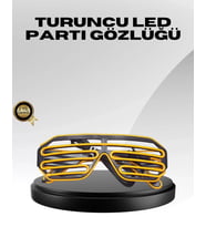Işıklı Tasarımlı Led Gözlük Eğlence Aksesuarı