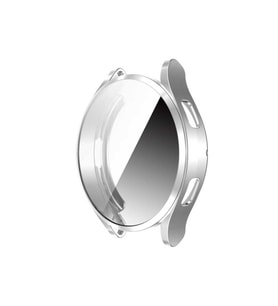 Samsung Galaxy Watch 4 40mm Uyumlu Zore Watch Gard 02 Ekran Koruyucu (Gümüş)